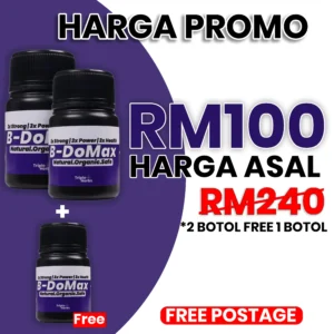 Set 2 Botol + Percuma 1 Botol